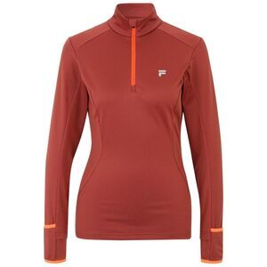 Fila Burgundy Polyester Women's Sweatshirt